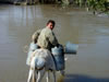 Boy on Donkey looking back